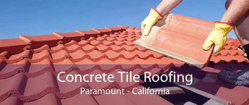Concrete Tile Roofing Paramount - California